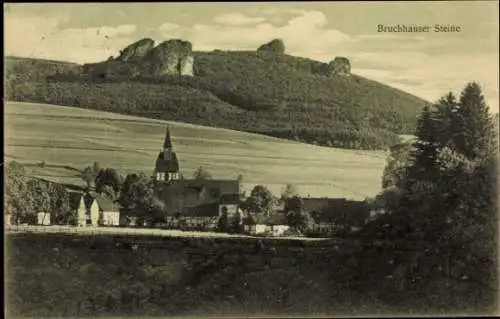 Ak Bruchhausen Olsberg im Sauerland, Bruchhauser Steine