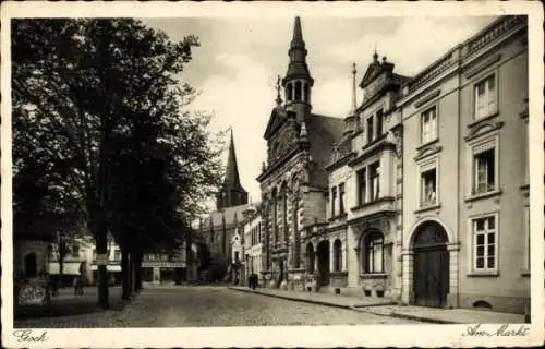 Ak Goch am Niederrhein, Am Markt