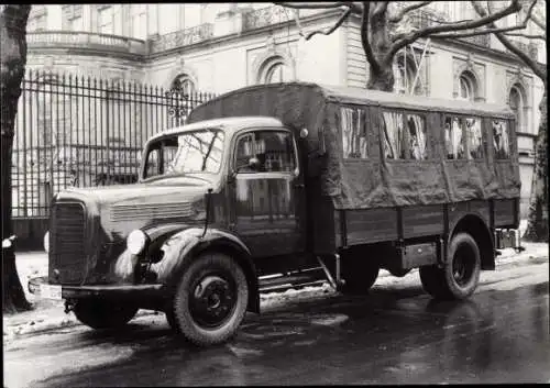 Ak Auto, Mercedes-Lastwagen der 50er Jahre, Mercedes L-3500