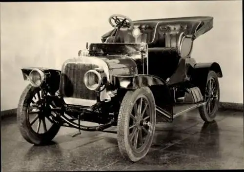 Ak Verkehrsmuseum Dresden, Versuchsfahrzeug, Baujahr 1904