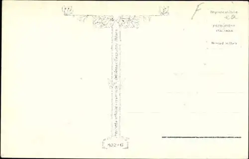 Künstler Ak Mädchen sitzt auf Zaun, Junge malt ein Portrait von ihr