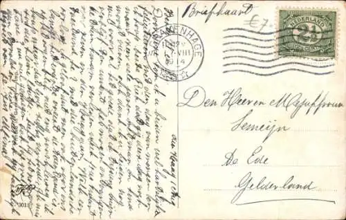 Künstler Ak Katzenmutter mit ihren Kitten