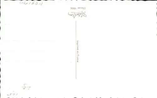 Ak Schimpanse mit Spielkarten