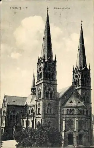 Ak Freiburg im Breisgau, Johanniskirche