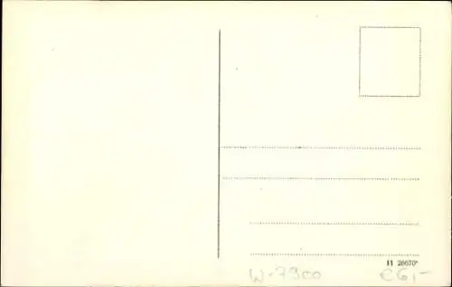 Ak Ulm an der Donau, Alte Häuser, Blau