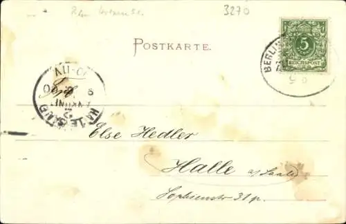 Ak Burg bei Magdeburg, Kaiser Wilhelm Denkmal