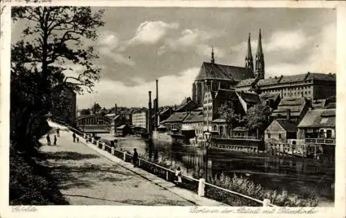 Ak Görlitz in der Lausitz, Altstadt, Peterskirche