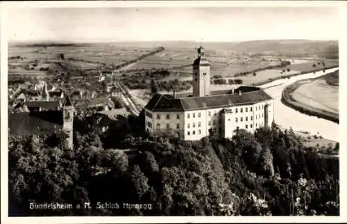 Ak Gundelsheim am Neckar Württemberg, Schloss Hornegg