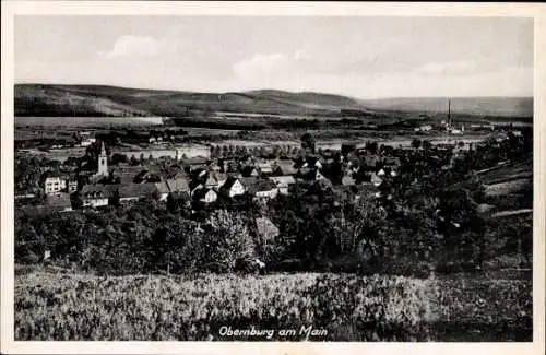 Ak Obernburg am Main Unterfranken, Panorama