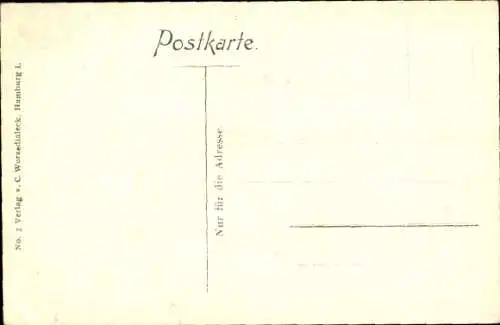 Ak Hamburg Mitte Altstadt, Lombardsbrücke, Stadtansicht, Türme, Boote