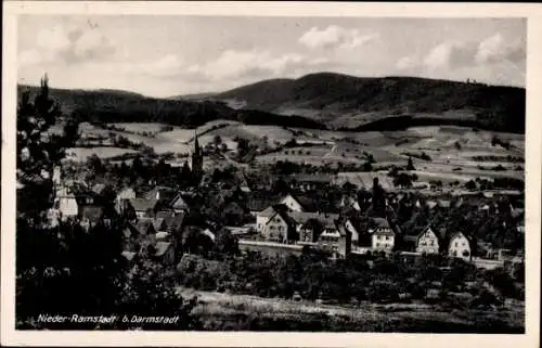 Ak Nieder Ramstadt Mühltal im Odenwald, Panorama