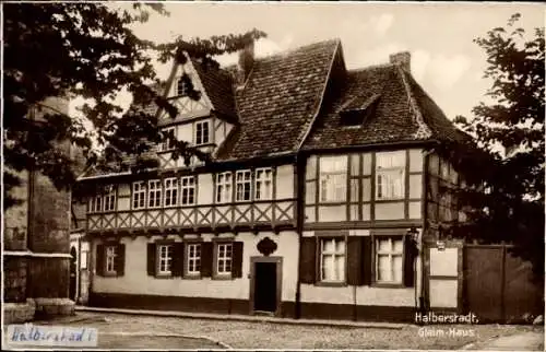 Ak Halberstadt am Harz, Glaim Haus