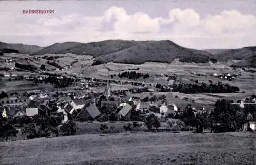 Ak Baiersbronn im Schwarzwald, Panorama