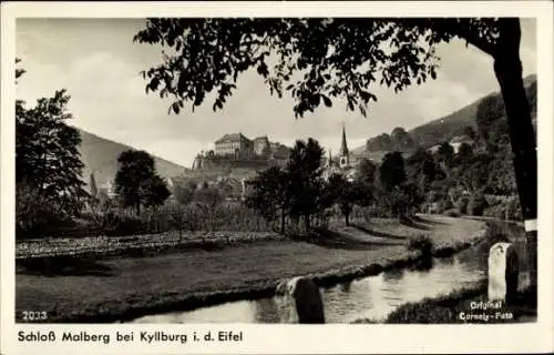 Ak Kyllburg in der Eifel, Schloss Malberg