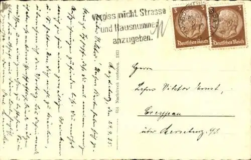 Ak Magdeburg an der Elbe, Adolf Mittag-See