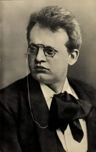 Ak Komponist Max Reger, Portrait