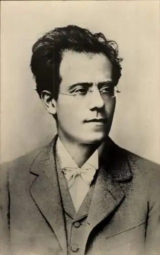 Ak Komponist Gustav Mahler, Portrait