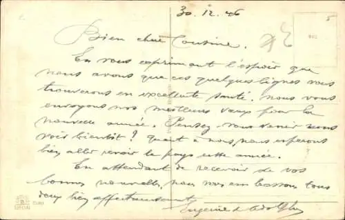 Ak Glückwunsch Neujahr, Mann mit Cello, Laterne, Kleeblätter