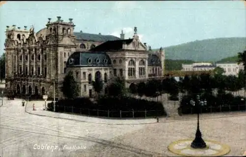 Ak Koblenz am Rhein, Festhalle