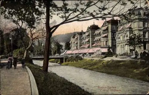 Ak Baden Baden am Schwarzwald, Hotel Stephanie