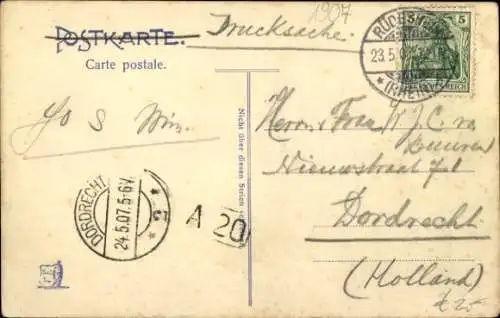 Ak Rüdesheim am Rhein, Gesamtansicht