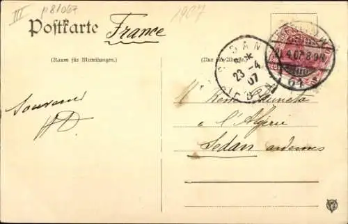 Passepartout Ak Berlin Mitte, Kaiser-Friedrich-Museum