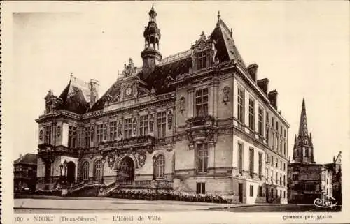 Ak Niort Deux Sèvres, Rathaus