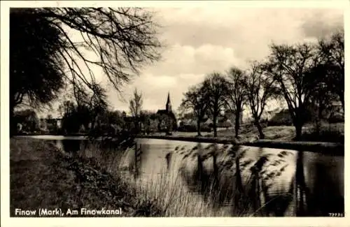 Ak Heegermühle Finow Eberswalde in der Mark, Am Finowkanal