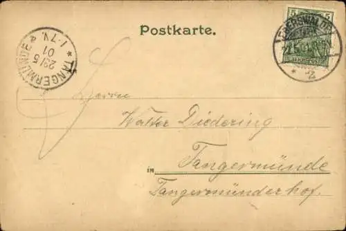 Ak Heegermühle Finow Eberswalde in der Mark, Teilansicht