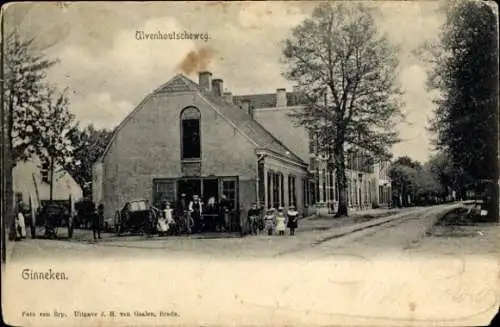 Ak Ginneken Breda Nordbrabant Niederlande,  Ulvenhoutscheweg