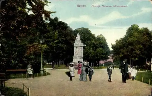 Ak Breda Nordbrabant Niederlande,  Oranje Nassau Monument, DIVISIO