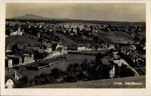 Ak Schaffhausen am Rhein Schweiz, Gesamtansicht