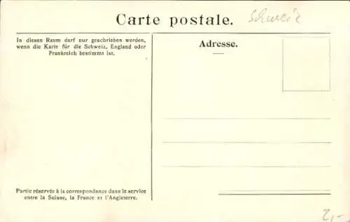 Ak Zürich Stadt Schweiz, Alpenquai, Segelboot