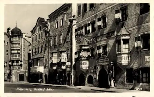 Ak Rattenberg Tirol, Gasthof Adler, Gasthof Stern