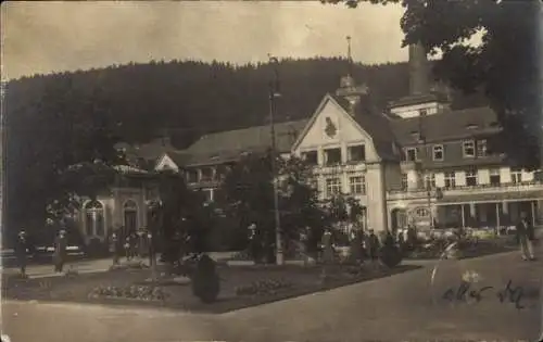 Ak Duszniki Zdrój Bad Reinerz Schlesien, Gebäude