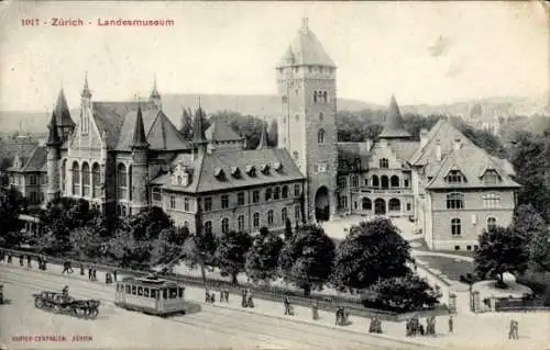 Ak Zürich Stadt Schweiz, Landesmuseum