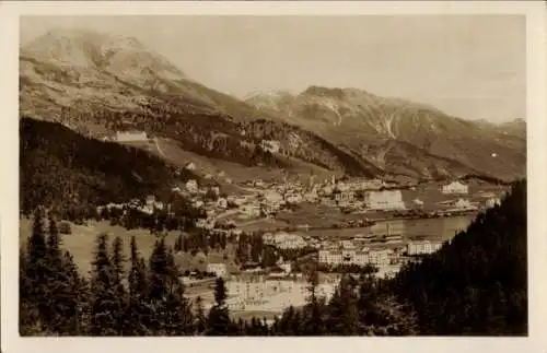 Ak Sankt Moritz Bad Kanton Graubünden, Panorama