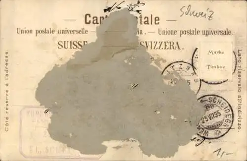 Vorläufer Litho Kanton Bern, Berner Oberland, Kleine Scheidegg, Kurhaus Bellevue