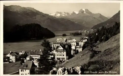 Ak Campfer Kt. Graubünden, Gesamtansicht