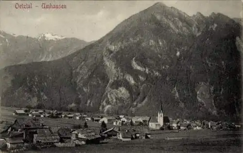 Ak Umhausen in Tirol, Gesamtansicht