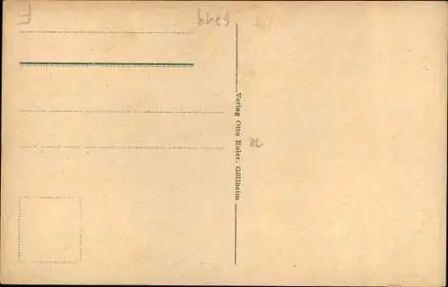 Ak Göllheim in der Pfalz, Straßenbild, Kirche, Rathaus