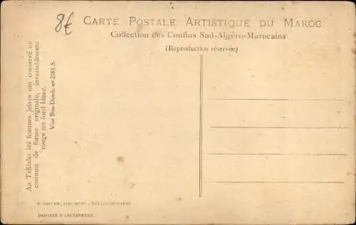 Judaika Ak Marokko, Istchi, Jeune femme juive