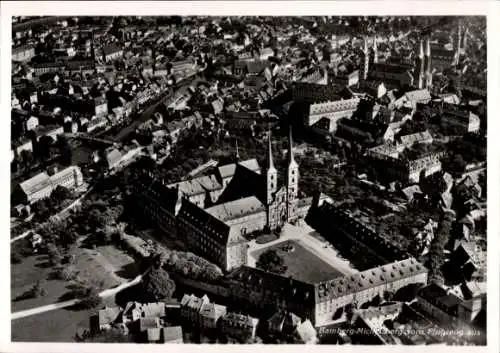 Ak Bamberg in Oberfranken, Fliegeraufnahme