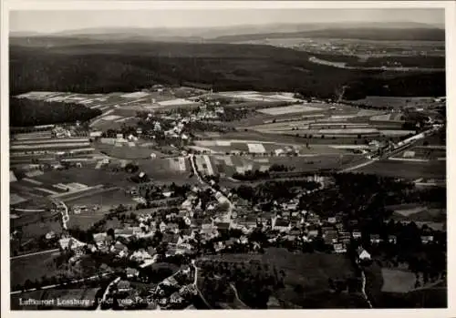 Ak Loßburg im Schwarzwald, Fliegeraufnahme