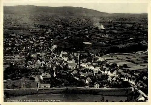 Ak Eichstetten am Kaiserstuhl, Fliegeraufnahme