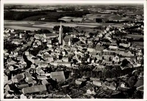 Ak Schrobenhausen in Oberbayern, Fliegeraufnahme