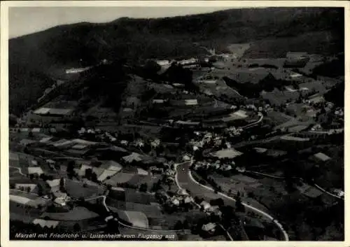 Ak Marzell im Schwarzwald, Fliegeraufnahme