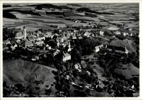 Ak Bad Griesbach im Rottal Niederbayern, Fliegeraufnahme