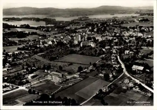 Ak Murnau am Staffelsee, Fliegeraufnahme