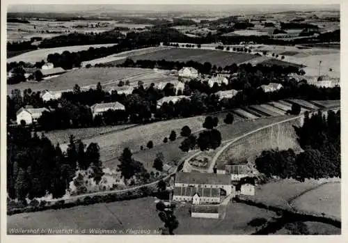 Ak Wöllershof Störnstein in der Oberpfalz Bayern, Luftbild